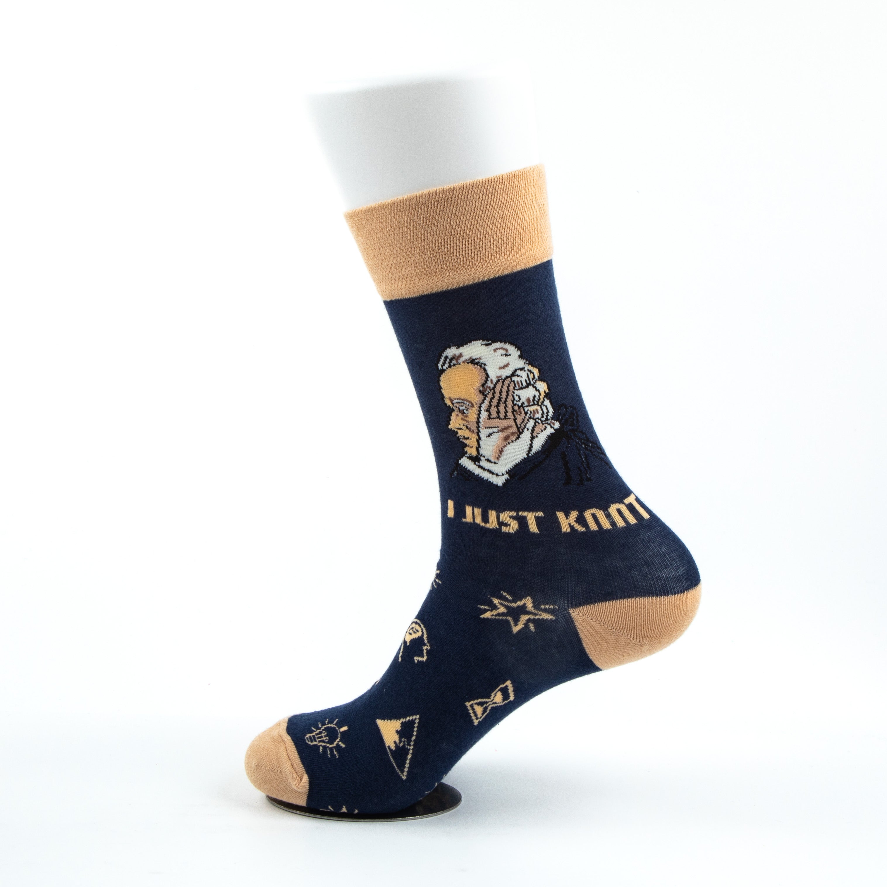 Ich kann't Socken Philosophie-Humor-Edition